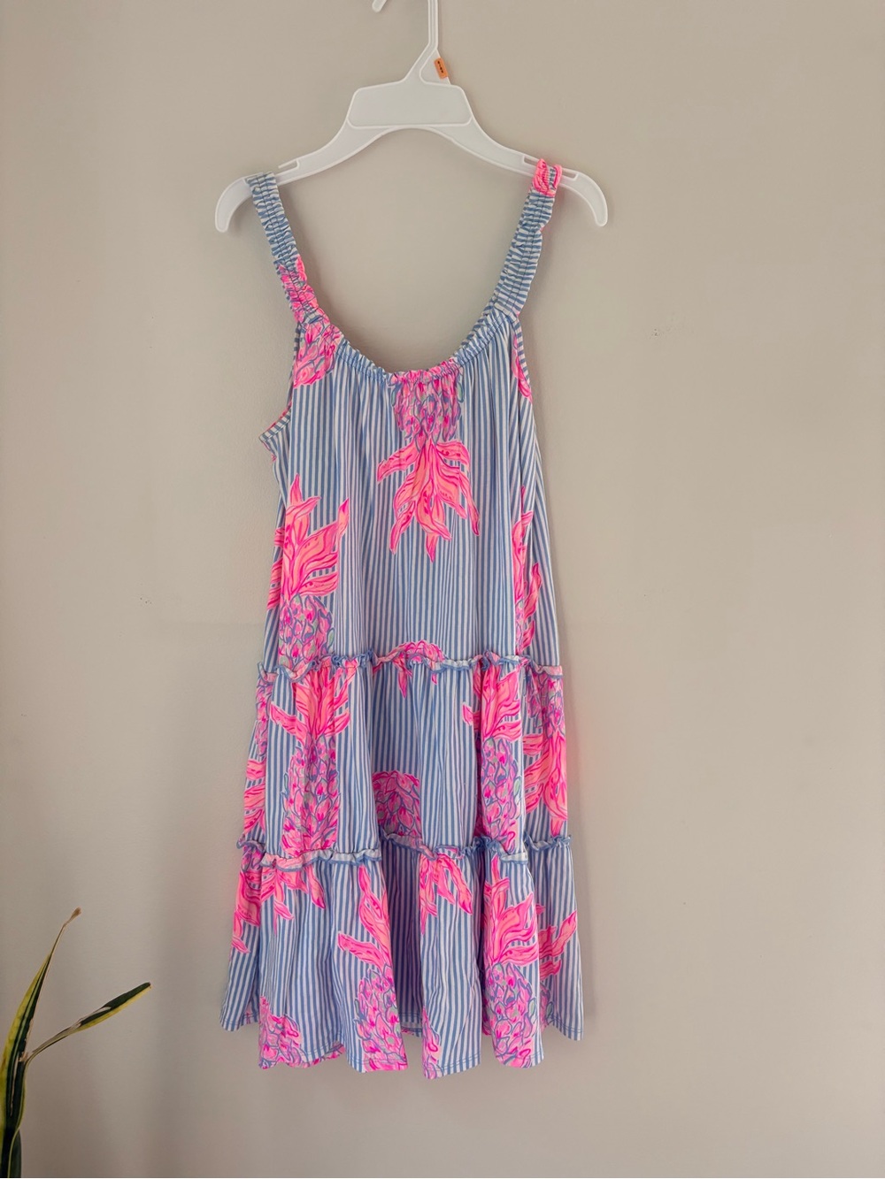 Lilly Pulitzer size XS striped pineapple dress